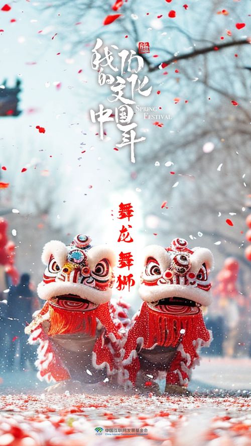 团圆年我们的文化中国年舞龙舞狮