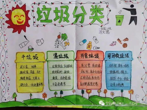 小手拉大手垃圾分类齐步走伏山镇中心小学开展垃圾分类主题实践活动
