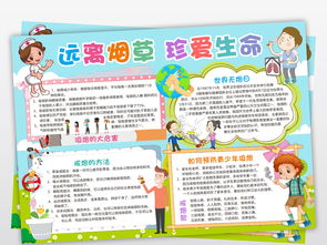世界无烟日小报远离烟草手抄报禁烟电子小报图片素材worddoc模板下载62.79mb无烟日手抄报大全纪念日手抄报