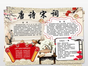 唐诗宋词小报古诗词名人国学经典手抄小报图片素材psd模板下载57.01mb传统国学手抄报大全读书手抄报