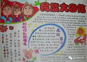 新市场小学手拉手,心连心,民族团结一家亲新市场小学民族团结第一课主题教育活动