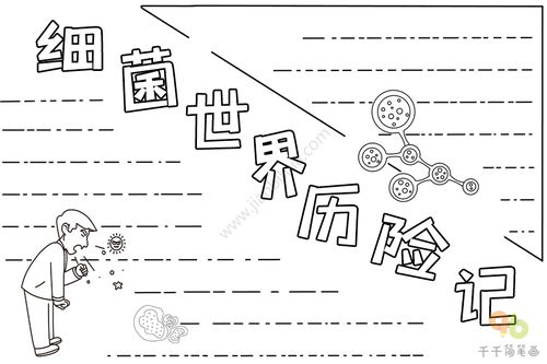 最新细菌世界历险记手抄报