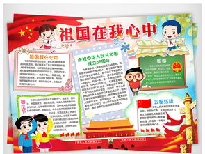 祖国在我心中小报国庆节手抄报爱国电子小报图片素材worddoc模板下载152.78mb国庆节手抄报大全节日手抄报