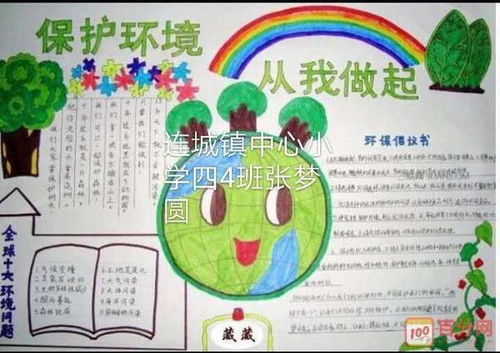连城镇中心小学开展关爱地球保护环境主题活动