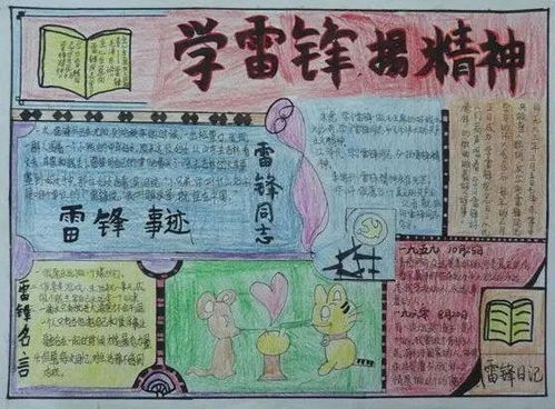 学雷锋纪念日专题主题班会教案课件手抄报雷锋事迹视频朗读音频