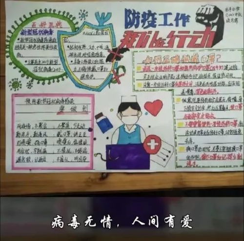 为武汉加油为中国加油少先队员们这么做