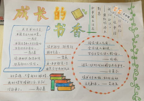 关于书香的手抄报图片大全资料