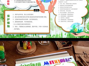 中小学环保手抄报保护环境电子小报a3a4模板图片psd设计图下载保护环境手抄报大全编号20287733