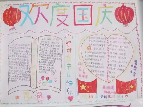 2019年国庆节手抄报精选