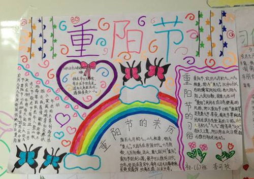 2019重阳节手抄报简单易画最新手抄报简单又漂亮