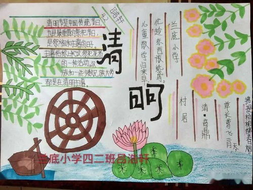 清明祭英烈,感恩润童心兰底小学四二中队清明节活动掠影