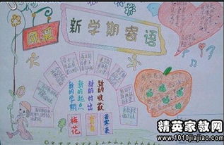 新学期手抄报资料
