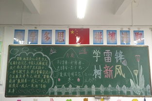 合师院附小开展学雷锋树新风主题黑板报评比活动