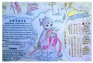 北京小学中秋节的手抄报内容