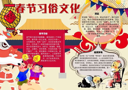 实用春节手抄报大全,假期陪孩子动动手吧