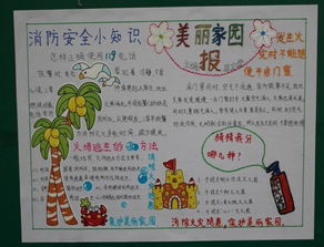 关于生命生活与安全的手抄报
