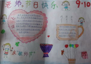 北京小学关于老师的手抄报