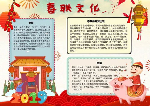超实用春节手抄报合集,孩子开学正需要