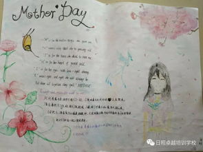 卓越英语学校母亲节主题英文手抄报大赛三部评选结果公示