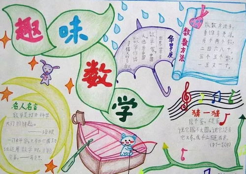 收藏这些趣味数学手抄报,一定用得上