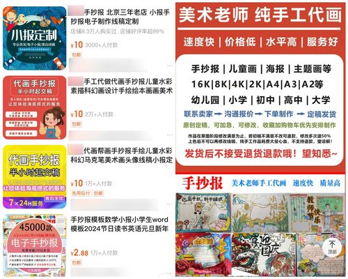 代做手抄报成热门生意,暑假作业为何变成家长才艺秀