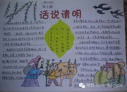清明节手抄报图片大全简单又漂亮60张
