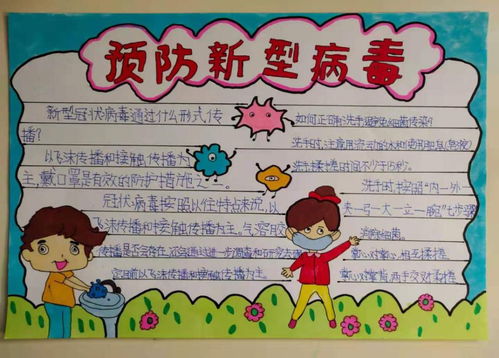 青手相牵共抗疫情为爱加油青少年作品展示一