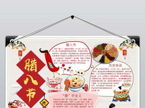 word腊八节小报春节手抄报新年电子小报图片素材wps模板下载2.12mb元旦手抄报大全节日手抄报