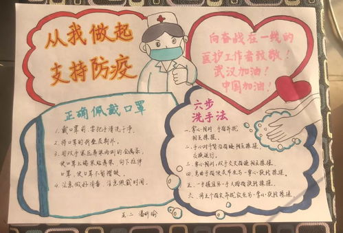 抗疫情,咱们中国有力量中国加油武汉加油青岛北仲路第二小学五.二中队在行动