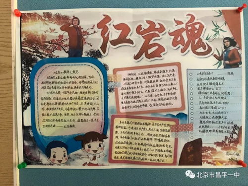 一样的假期不一样的精彩高二年级语文组举办名著阅读手抄报活动