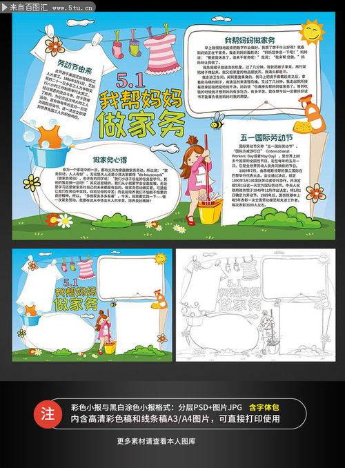 51劳动节手抄报素材