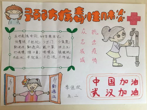 抗疫情,咱们中国有力量中国加油武汉加油青岛北仲路第二小学五.二中队在行动