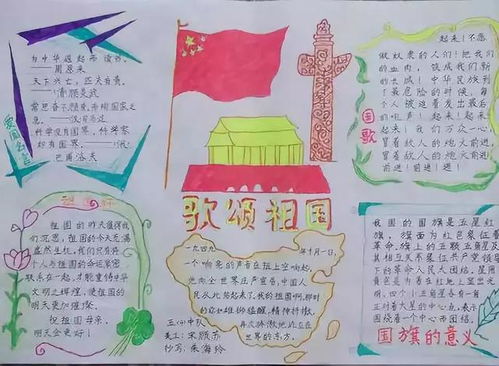 2019年国庆节手抄报精选