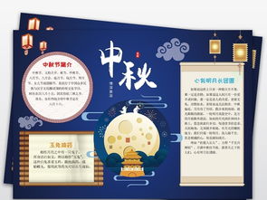 中秋节小报读书古诗月饼中秋传统文化手抄报图片素材psd模板下载92.90mb中秋节手抄报大全节日手抄报