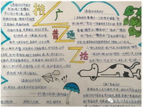 写规范字说普通话六语组迎语文活动月主题实践活动