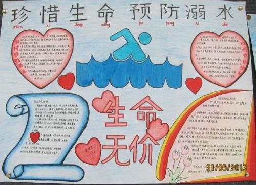 热爱生命手抄报资料