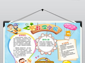 清新数学小报电子手抄报word模板边框图片素材数学手抄报大全worddoc下载128.97mb学科手抄报