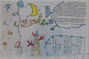 五一劳动节漂亮的手抄报图片大全