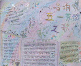 五一劳动节手抄报劳动节祝福