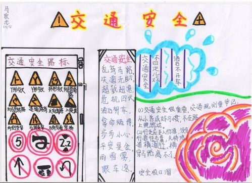 交通安全手抄报图片5张